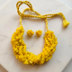 Handmade Jewelry Yellow Stone Dori Necklace